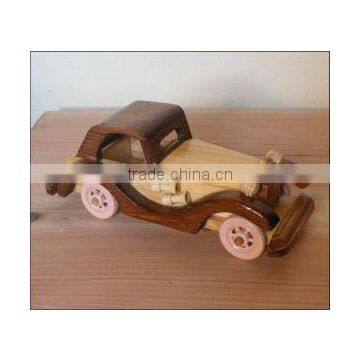 Handcrafted wooden Car