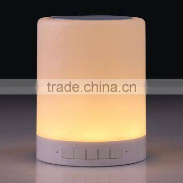MP3 Player Portable Led Touch Sensor Table Lamp With Mini Bluetooth Speaker photo-3