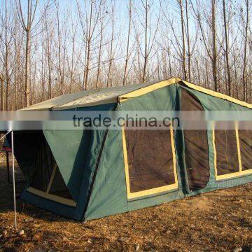 Double Cab Pickup Military Trailer Tent / Outdoor Truck Tent Truck Awning photo-3