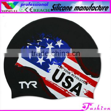 promotional silicone swimming cap,personalized swim caps