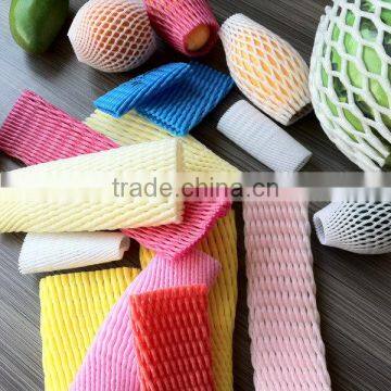 Fresh Papaya Plastic Packaging Sleeve Mesh