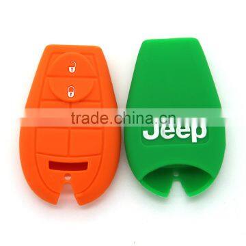Promotional Smart Folding Silicone Car Key Remote Covers for Jeep Car Keys photo-6