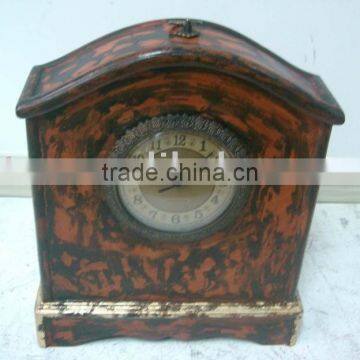 antique wooden clock