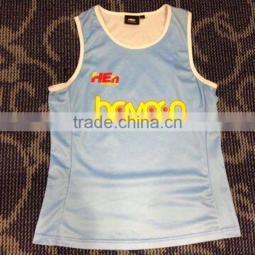 Hongen apparel Accept Sample Custom Running Singlets/wholesale Running Wear/wholesale Running Shirts With Competitive Price