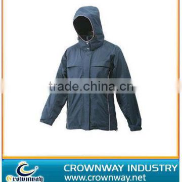 New men windproof waterproof lightweight outdoor jacket with polyester linning