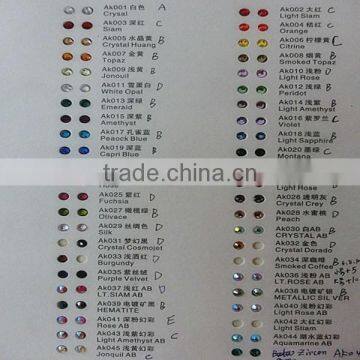 2014 Newest Hot Sale High Quality Rose Glass Stones for Dresses photo-4