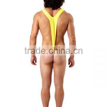 Borat Mankini Thong Swimsuit (Luminous Yellow) photo-3