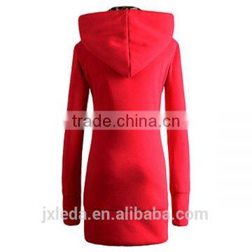 Women's Fashion Vintage Leopard Print Long Sleeve Hoodies Coat photo-2