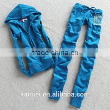 Wholesale OEM High Quality Gym Life Velvet Suits photo-4