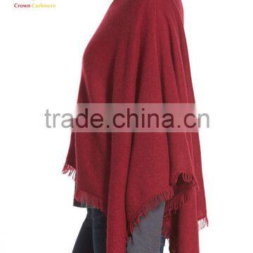 Red Winter Cape for Women,Wraps Ponchos photo-3