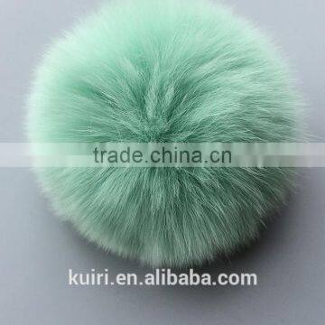 100% Genuine Rex Rabbit Fur/rex/fox/raccoon/mink Fur Pom Poms for Sale photo-2