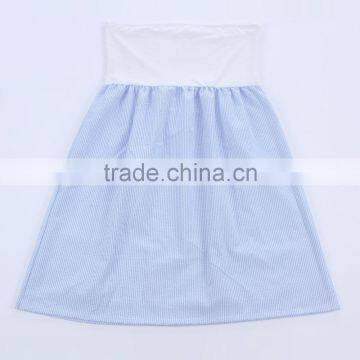 Monogrammed Seersucker Bikini Coverup photo-3