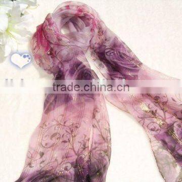 2012 colorfull silk scarf