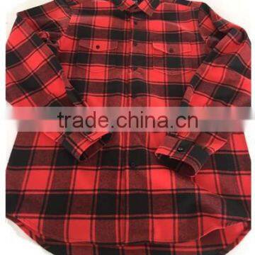 2017 New Man Flannel Shirts Mens Dress Shirts photo-4