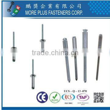 Made in Taiwan Manufacturer Aluminum DIN Open End Blind Rivet photo-3