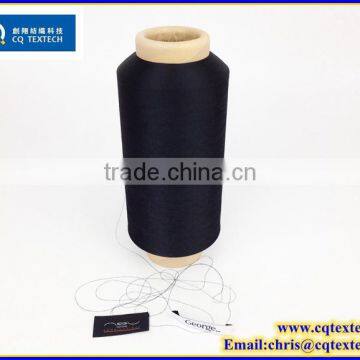 Yarn Dyed Semi Polyester Yarn for Garment Label