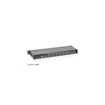 Charmvision SWKU161AR, 16 Ports Auto KVM Switcher, KVM With Audio & MIC, USB KVM for DVRs, Audio Mic VGA Usb Switch photo-2