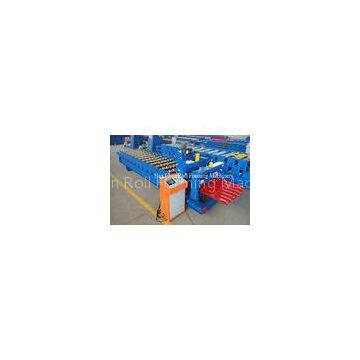 Color Steel Plate Glazed Tile Roll Forming Machine / Roll Form Equipment