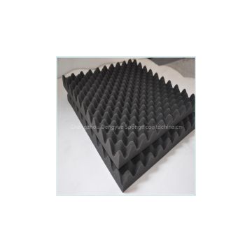 Wave shape fireproof adhesive Soundproof foam