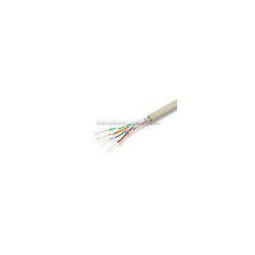 PVC Gray Cat5e UTP Cable 24AWG 0.45mm CCA Ethernet  Cable 305 m/roll