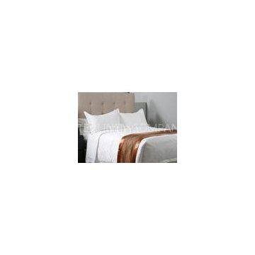 Brown Or Coffee Bed Runner Luxury Hotel Bed Sheets Set with Duvet Covers and Pillowcase