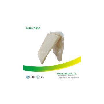 Sheet shape gum base for chewing gum