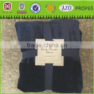 100% Polyester Wholesale Mink Blanket