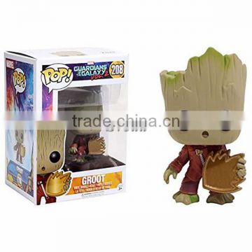 Hot sell Groot#208,Guardians of the GalaxyII Groot POP figure high quality