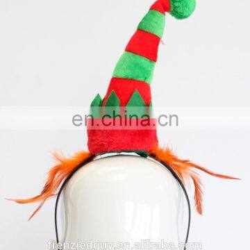 wholesale cheap cute christmas headband with Elf hat