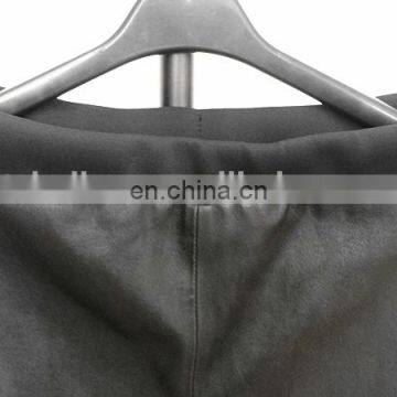 Ladies Stretch Lamb Leaather Pants With Ponti Fabric photo-2