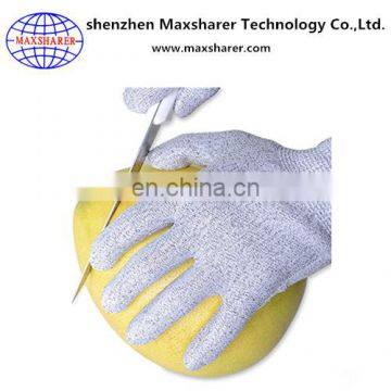 China supplier anti cut work gloves cut resistance safety gloves