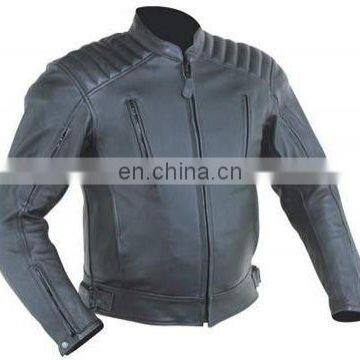 Leather Motorbike Jacket,Men Leather Jacket,Recer Leather Jacket