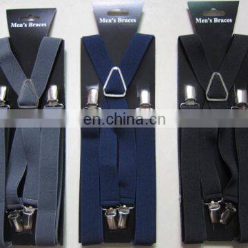 2017 Yiwu fashion brand X design men's custom suspenders