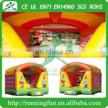 Indoor Mini Inflatable Party Bouncy House With Roof