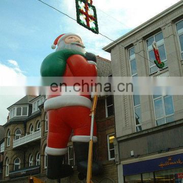 2013 Hot-Selling outdoor standing inflatable santa claus