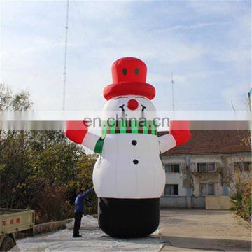 large adult inflatable christmas snowman for outdoor christmas decorations/ Inflatable Christmas snowman