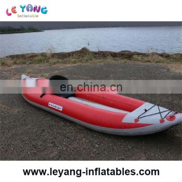 single rider inflatable sports entertainment kayak boat for fishing