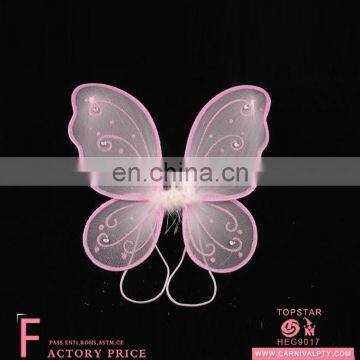 girls fairy dresses pink butterfly wings led chicken wings wholesale