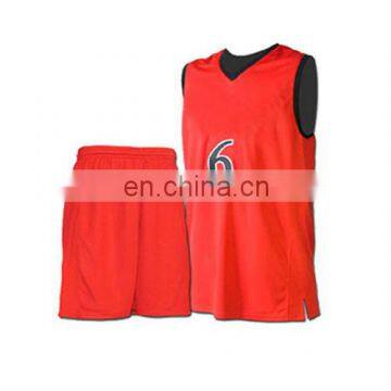 Wholesale Custom Men's 100% Polyester Basketball Uniforms