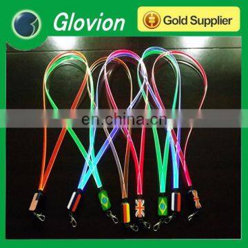 NEW party LED lanyard led flashing lanyards led flashlight necklace