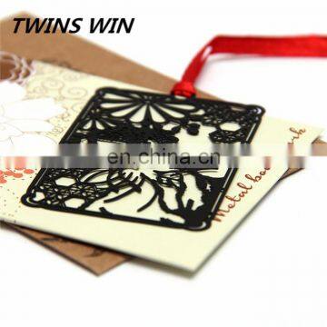 Factory Price Wholesale School Supplies Stationery China 2018 Trending Hot Different Black Metal Animal Shapes of Bookmarks photo-3
