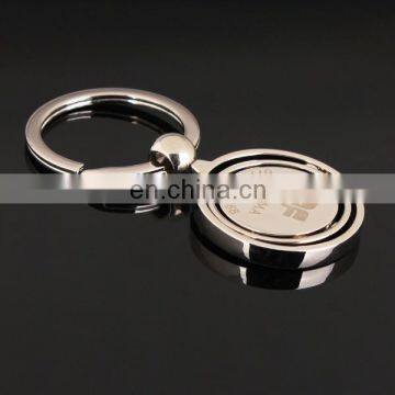 Custom Logo Round Spinner Keychain photo-2