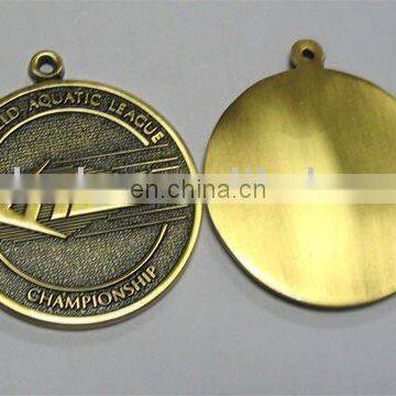 custom theme Antique brass Medal