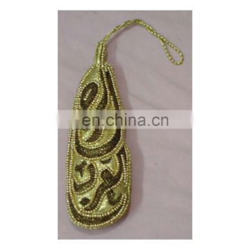 Zari Embroidery Christmas Ornaments