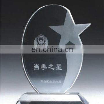 New Design Crystal Trophy Star For Anniversary Gifts