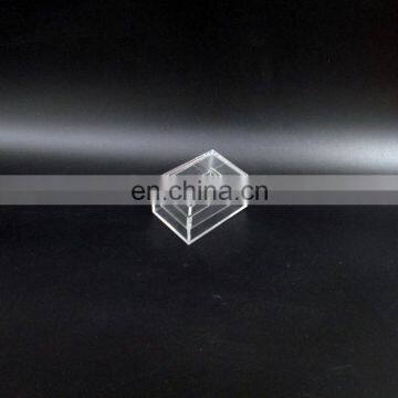 Custom Design Acrylic Plastic High Profile Transparent Jewelry Display Box Gift Box photo-4