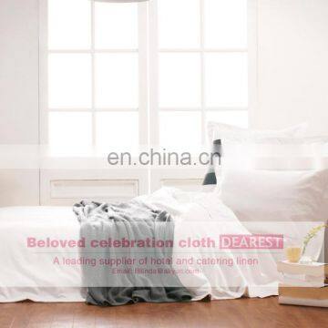 100%soft Cotton White Hotel Duvet Cover/ Bedding Set /bed Sheet photo-4