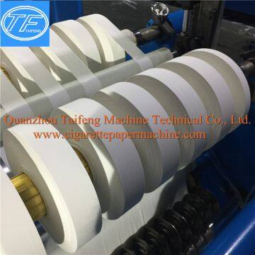 Smooth rolling paper cutting machine with glue and customized logo