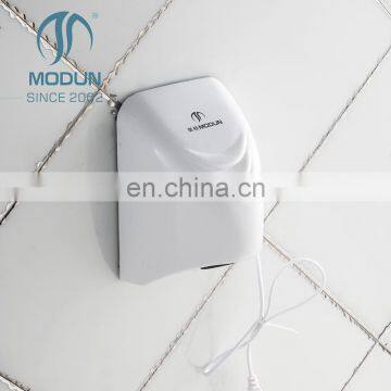 MODUN Automatic Sensor ABS Plastic Wall Mounted Hand Dryer For Hotel Bathroom