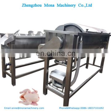 High Efficiency commercial use automatic poultry scalder and plucker